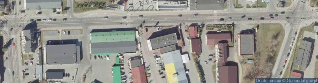 Zdjęcie satelitarne Laser Factory -Centrum rozrywki Zamość