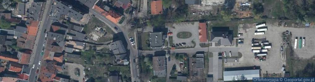 Zdjęcie satelitarne Lasy Państwowe Nadleśnictwo Lubsko