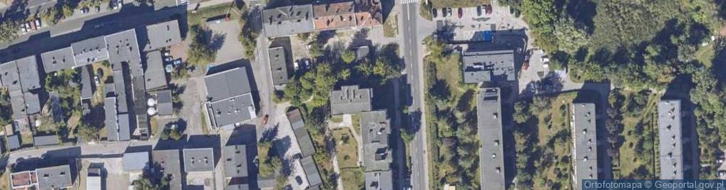 Zdjęcie satelitarne Legan Gózowska Aleksandra
