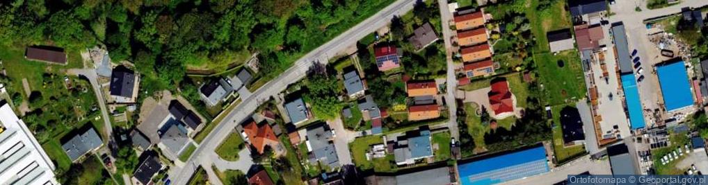 Zdjęcie satelitarne Lek Med