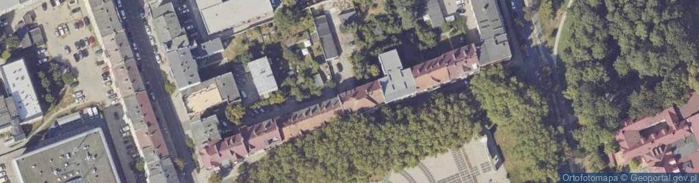 Zdjęcie satelitarne Lekarska Praktyka Specjalistyczna Lubomira Van Der Linden