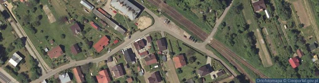 Zdjęcie satelitarne Leśna Wspólnota Gruntowa w Zagórzu