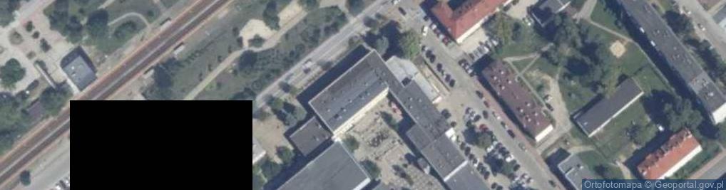 Zdjęcie satelitarne Leszek Jusiak Przedsiębiorstwo Wielobranżowe Budom