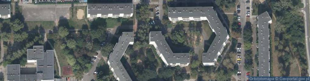 Zdjęcie satelitarne Leszek Nowacki Han-Bud Przedsiębiorstwo Wielobranżowe