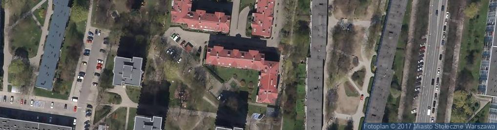 Zdjęcie satelitarne Leszek Sowiński Verapol Distribution , B&M