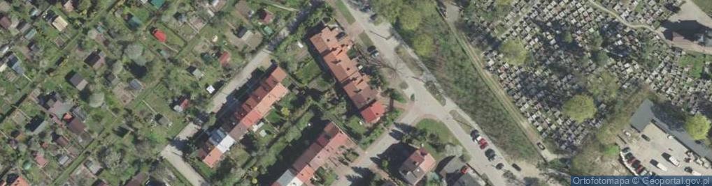 Zdjęcie satelitarne Lexkom - Krzysztof Opęchowski