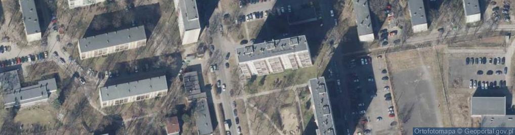 Zdjęcie satelitarne Liceum Ogólnokształcące Dla Dorosłych Andrzej Krzewicki