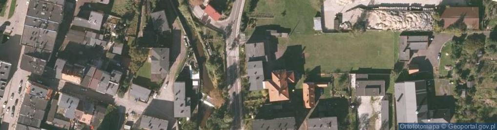 Zdjęcie satelitarne Liceum Ogólnokształcące Dla Dorosłych w Mieroszowie