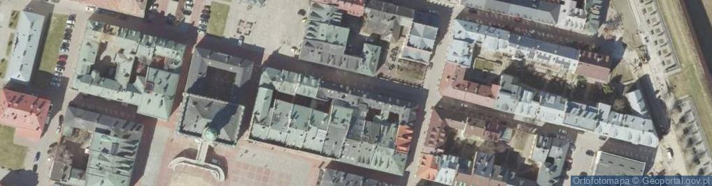 Zdjęcie satelitarne Liceum Plastyczne im.Bernarda Morando w Zamościu