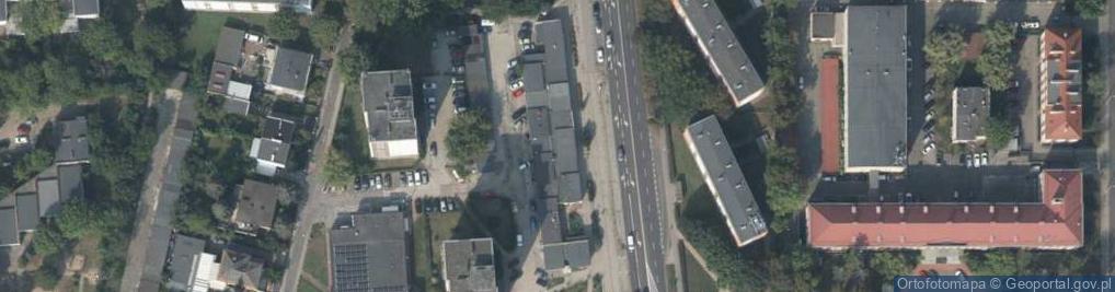 Zdjęcie satelitarne Liliana Nowicka Zakład Usługowy