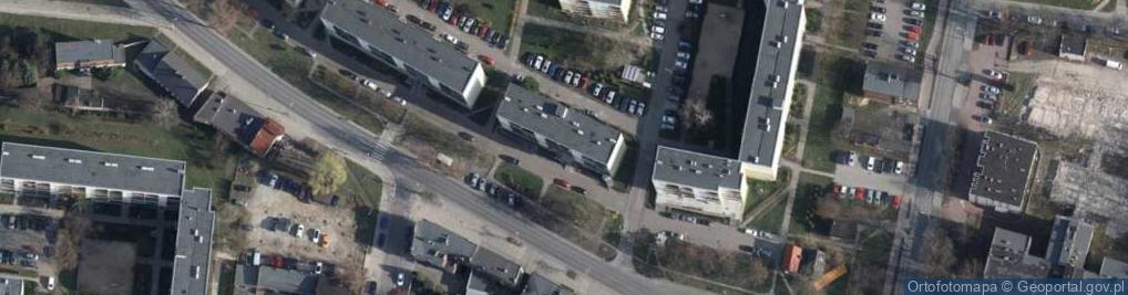 Zdjęcie satelitarne Lilla Klub Centrum Zdrowia Fizycznego i Rozwoju Lilia Skąpska