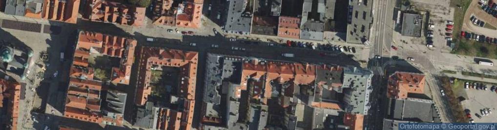 Zdjęcie satelitarne Linguland Polska w Likwidacji