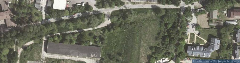 Zdjęcie satelitarne Liniaarchitekci Bruzda Mętel