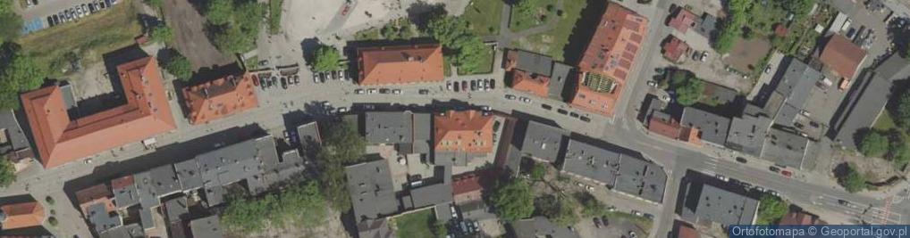 Zdjęcie satelitarne Lipińska Barbara Materiały Artystyczne, Galeria Sztuki Baszta