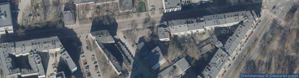 Zdjęcie satelitarne Łódzka Korporacja Oświatowa