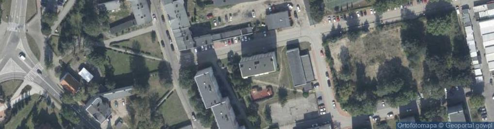 Zdjęcie satelitarne Log Ped