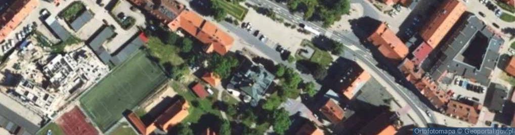 Zdjęcie satelitarne Lokalna Grupa Działania Barcja