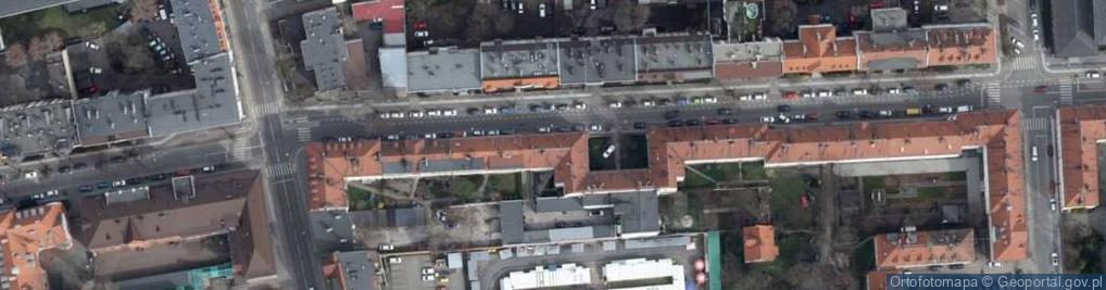 Zdjęcie satelitarne Longina Hurt Detal Art Przemysł Spoż Eksp Imp Komis