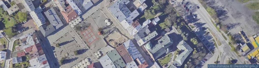 Zdjęcie satelitarne Lorenc Krystyna Omachel Barbara Firma Handlowa Texpol