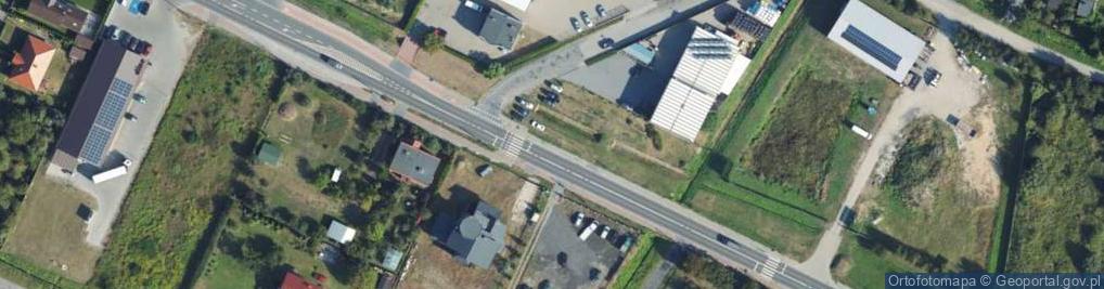 Zdjęcie satelitarne Łoś