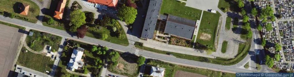 Zdjęcie satelitarne Łowickie Stowarzyszenie Przyjaciół Szkoły Blichowskiej Blich