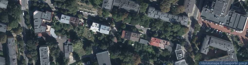 Zdjęcie satelitarne Lubelskie Centrum Karate do Tsunami