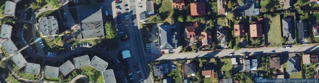 Zdjęcie satelitarne Łubinowa