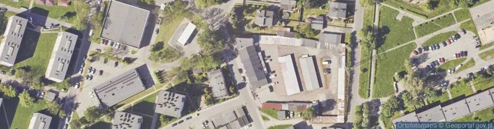 Zdjęcie satelitarne Łucja Tuchalska Salon Fryzjersko-Kosmetyczny Friz-Shop.Usługi Ochrony Mienia w Zakresie Prowadzenia Parkingów Strzeżonych.