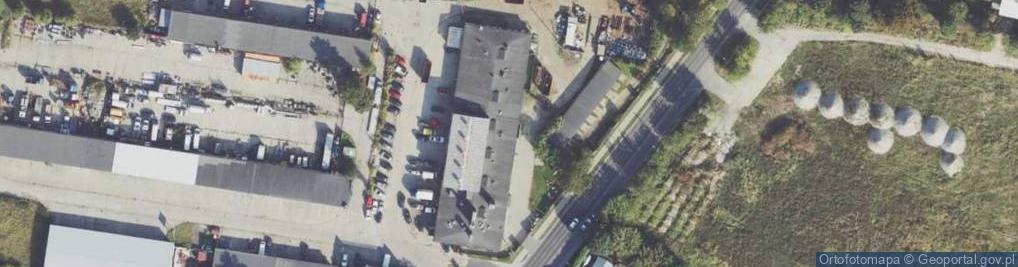 Zdjęcie satelitarne Lucjan Kubacki Skup i Sprzedaż Złomu