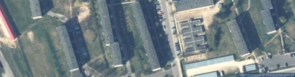 Zdjęcie satelitarne Łucja