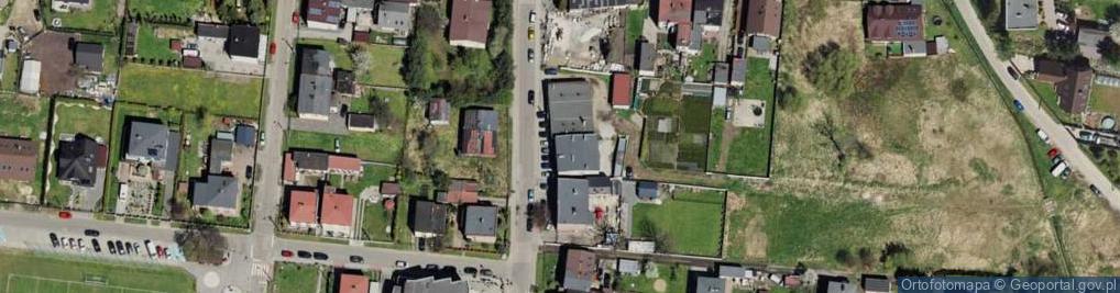 Zdjęcie satelitarne Ludowy Klub Sportowy Sokół Orzech z Siedzibą w Orzechu