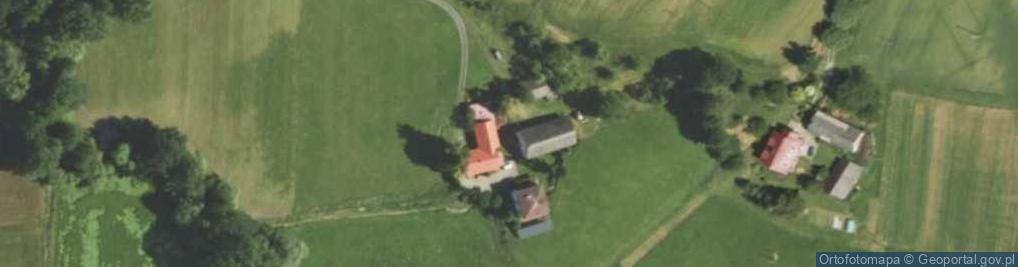 Zdjęcie satelitarne Ludowy Klub Sportowy Sokół w Frydrychowicach