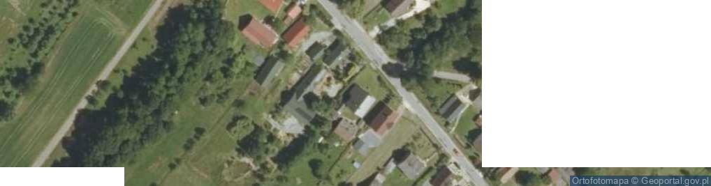 Zdjęcie satelitarne Ludowy Klub Sportowy Wulkan w Biesiadkach