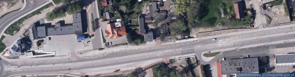 Zdjęcie satelitarne Ludowy Klub Sportowy Zapora Wapienica