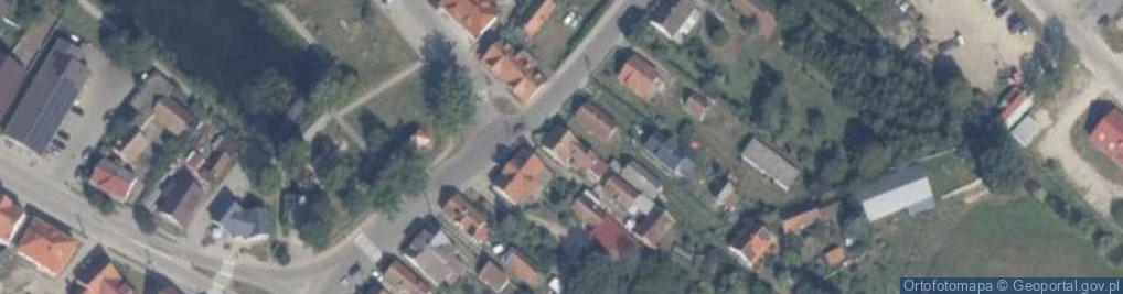 Zdjęcie satelitarne Ludwika Więcek Świadczenia z Medycyny Szkolnej