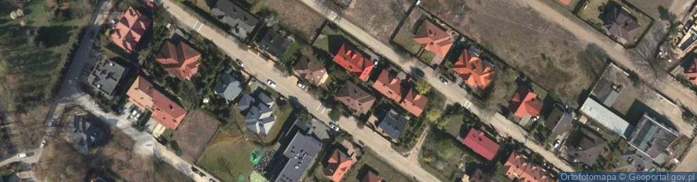 Zdjęcie satelitarne Ludwimar Ludwika Szafrańska