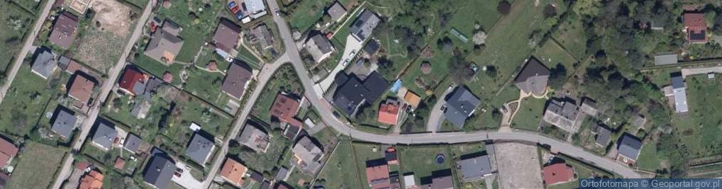Zdjęcie satelitarne Łukasz Damięcki Planszowice