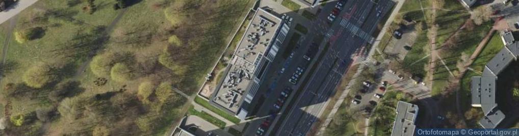 Zdjęcie satelitarne Łukasz Domagalski Usługi Ogólnobudowlane i Projektowe w Budownictwie