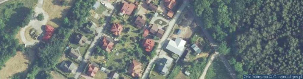 Zdjęcie satelitarne Łukasz Dziedzic Usługi Geodezyjno Kartograficzne