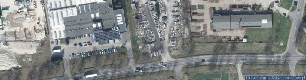 Zdjęcie satelitarne Łukasz Gabrysz Kamieniarstwo Granit - Gabrysz