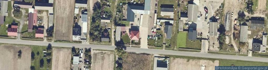 Zdjęcie satelitarne Łukasz Grzelak Luktrans - Usługi Transportowe