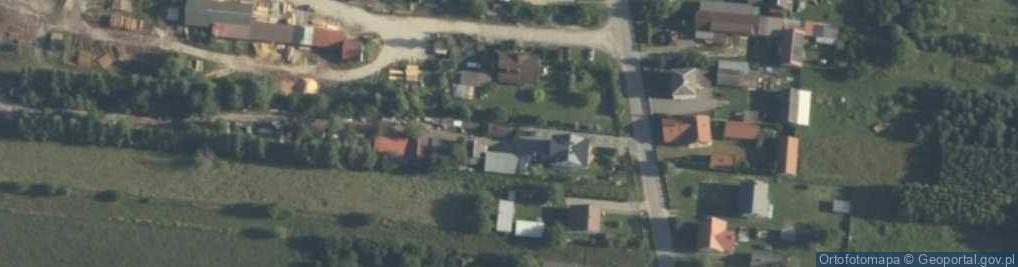 Zdjęcie satelitarne Łukasz Hała Usługi Leśne