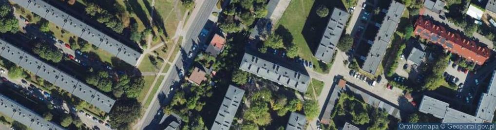 Zdjęcie satelitarne Łukasz Kania - Działalność Gospodarcza