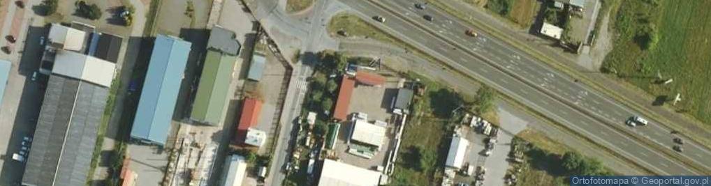 Zdjęcie satelitarne Łukasz Kondraciuk Komplex Market