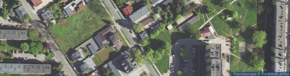 Zdjęcie satelitarne Łukasz Kwiatek Unizłom