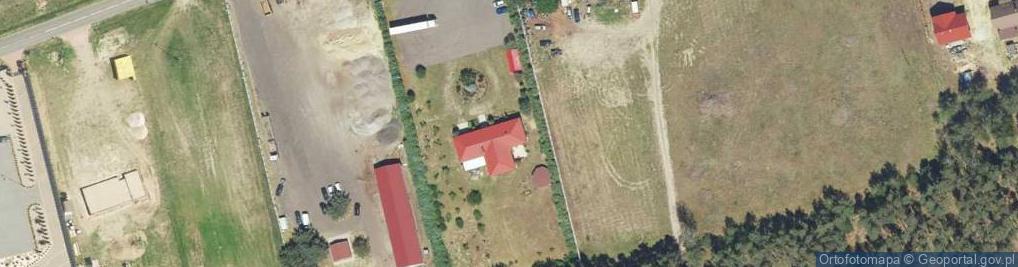 Zdjęcie satelitarne Łukasz Prządka Handel-Usługi Łukasz Prządka