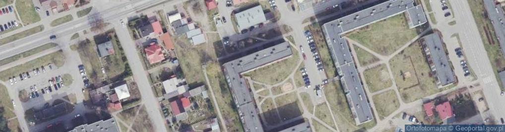 Zdjęcie satelitarne Łukasz Tomasik Vanellus Eco