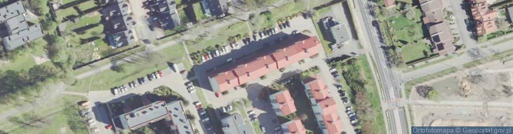 Zdjęcie satelitarne Łukaszczyk Miron 1.Zakład Elektroniczny Kameleon 2.Przeds.Handlowe Narzędziowiec
