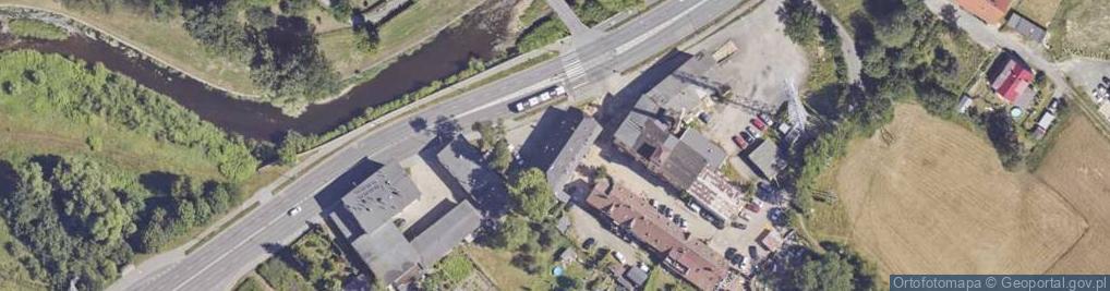 Zdjęcie satelitarne Łukaszów S.Jelenia Góra