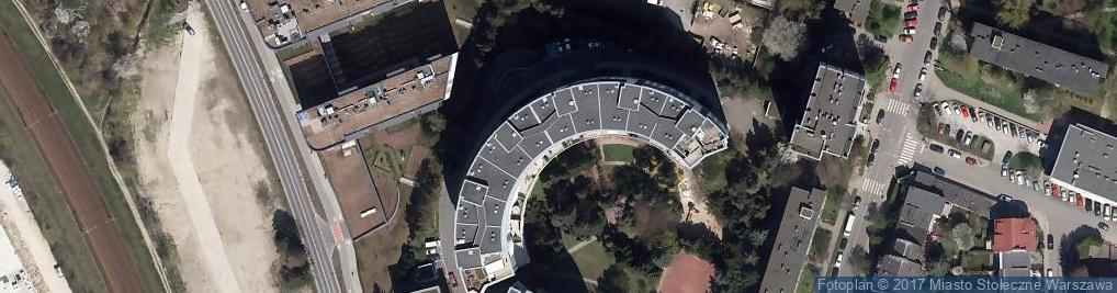Zdjęcie satelitarne Lw-booking. Apartamenty na wynajem.